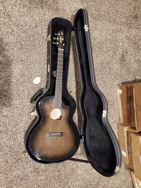 Arcn75ceeumy Breedlove Organic Artista Pro Ce Spruce-myrtlewood Concert Acoustic-electric Gui
