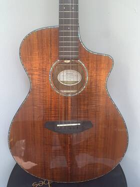 Cc180116341 Breedlove Pursuit Ex Concert Ce Kk Koa Acoustic Electric Guitar