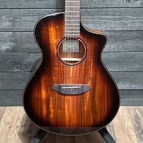 Cc220712522 Breedlove Pursuit Exotic S Concert Ce Acoustic Electric Guitar - Edge Burst Koa