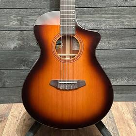 Cc221202530 Breedlove Solo Concert Ce Nylon String Acoustic-electric Guitar With Case - Edge B