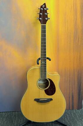 D25ef Breedlove Atlas Series Studio Acoustic Guitar Made In Korea With Gig Bag