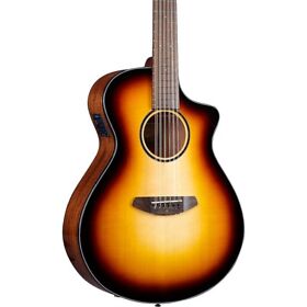 Dscn44xceeuam Breedlove Discovery S Concert 12-string Ce Spruce-mahogany A E Guitar Edge Burst