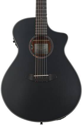 Dscn28ceeuam Breedlove Eco Discovery S Concert Ce Acoustic-electric Guitar - Black