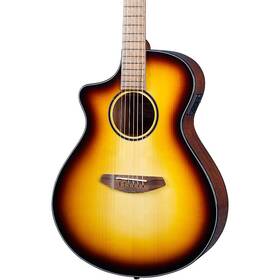 Dscn44lceeuam Breedlove Discovery Spruce-mahogany Left-handed Concert A/e Guitar Edge Burst