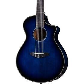 Dscn62nceeuamhb Breedlove Concert Nylon Ce Europe Spruce-african Mahogany A/e Guitar Twlght Brst