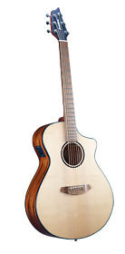 Dscn44ceeuam Breedlove Eco Discovery S Concert Ce Acoustic-electric Guitar Edgeburst