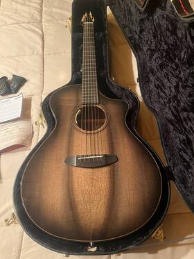 Orca04cemymy Breedlove Oregon Concert Ce Acoustic Electric Guitar - Sable Burbon Burst