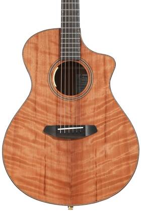 Orcn01cerwmy Breedlove Exhibition Edition Oregon Concert Ce Figured Redwood/myrtlewood