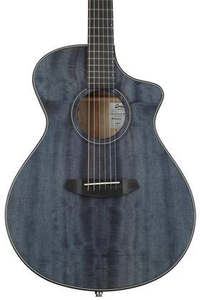 Orcns78cemymy Breedlove Oregon Concert Thinline Ce Acoustic-electric Guitar - Stormy Night