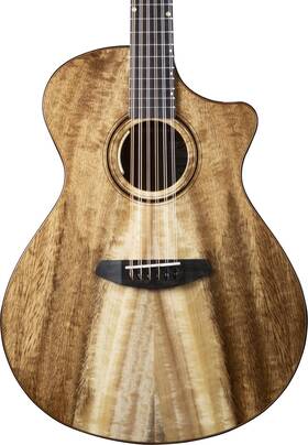 Orco01xcemymy Breedlove Oregon Dreadnought Concerto 12-string Ce Myrtlewood/myrtlewood