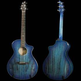 Orcn56cemymyltd Breedlove Oregon Concert Blue Eyes Ce Limited Edition Acoustic Electric Guitar