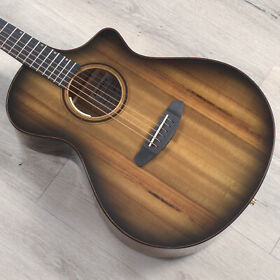 Orcn60cemymy-ltd Breedlove Oregon Concert Harvest Ce Acoustic Electric Guitar Myrtlewood Body