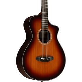 Prca44cerwir Breedlove Premier Redwood-east Indian Rw Concertina Ce A/e Guitar Edge Burst