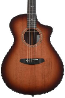 Prcns44cerwir Breedlove Premier Concert Thinline Ce Acoustic-electric Guitar - Edgeburst