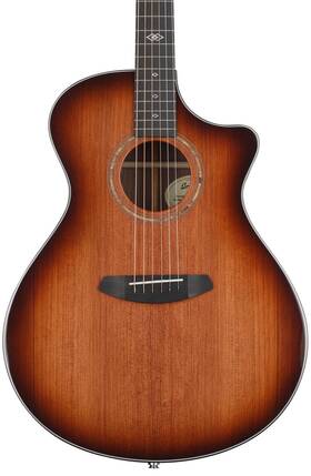 Prco44cerwir Breedlove Premier Dreadnought Concerto Ce Acoustic-electric Guitar - Edgeburst