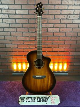 Breedlove Prusuitexotickoace-0408-d Pursuit Exotic S Ce Koa-koa Concert Acoustic-electric Guitar Edge B