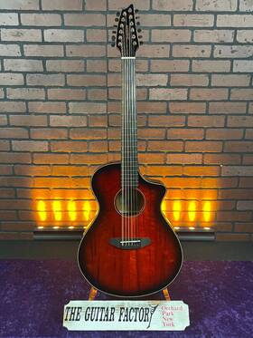 Prusuitexsconcert12-1105-u Breedlove 2022 Pursuit Exotic S Concert 12-string Ce Myrtlewood Acoustic-elec