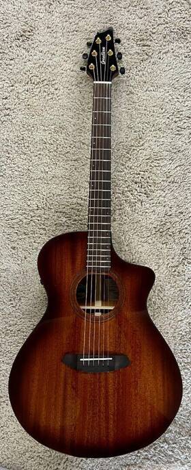 Wwcn42ceamam-cc230205718 Breedlove Organic Wildwood Pro Concert Ce Acoustic-electric Guitar - Tigers Eye