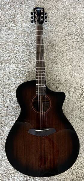 Wwco38ceamam Breedlove Wildwood Pro Concerto Ce Acoustic Electric Guitar Suede Burst