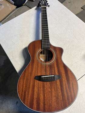 Wwcp38ceamam Breedlove Organic Wildwood Pro Companion Ce Acoustic-electric Guitar - Suede