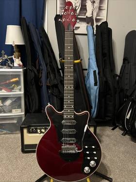 Brian May Guitars 889406077157 Bmg Special Electric Guitar Antique Cherry
