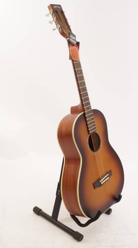 Brother 196271926443 Gold Tone The Parlor Acoustic-electric All Solid Wood Guitar With Bag Burst