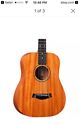 Bt2-2012 Taylor Baby Acoustic Guitar