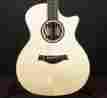 Bto8531 Custom Taylor 2015 Bto Ga Ebony Grand Auditorium Acoustic Electric Guitar