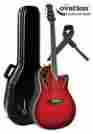 C2078ax-rtd C2078ax Ovation Custom Elite Acoustic-electric Guitar Red Tear Drop With Case 736021261785