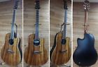 Cc-24 Koa Ovation Celebrity With Road Runner Hardshell Case