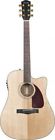 Cd-320asce Fender Dreadnought Cutaway Guitar Natural