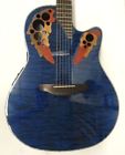 Ce44p-8tq Ovation Celebrity Elite Plus Trans Blue Guitar
