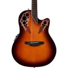 00647139324388 Ce48-1 Ovation Celebrity Elite Guitar Transparent Sunburst