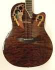 Ce48p-tge Ovation Celebrity Elite Plus Super Shallow Tiger Eye Guitar