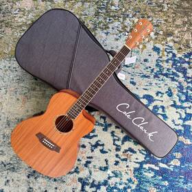 Cole Clark 348890016543 Studio San1ec-mmah Acoustic-electric Guitar All Solid Mahogany Namm