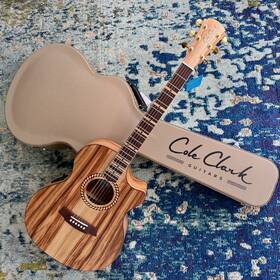 Cole Clark 348890017038 Rdlxanec-clclr Recording Deluxe Acoustic-electric Camphor Laurel Namm