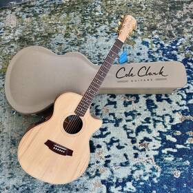 An2ec-bbr Cole Clark Acoustic-electric Guitar Bunya Blackwood Rosewood Namm