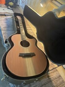 Ccan3ecrdbl Cole Clark Angel 3 Redwood Blackwood Ac Elec With Case