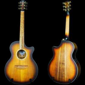 Ccan2blblsun Cole Clark Angel Series 2 All Australian Blackwood Acoustic Electri