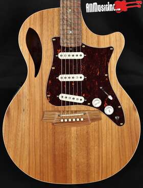 Cctl2ec-blbl-sss Cole Clark Tl2ec-blbl-sss Hybrid Blackwood Acoustic Electric Guitar With Case
