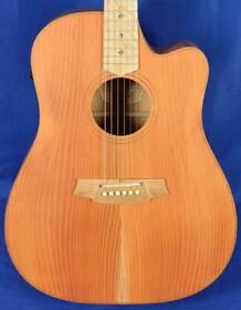 Fl2ec-rdso Cole Clark Fat Lady Redwood And Silky Oak Acoustic Electric Guitar