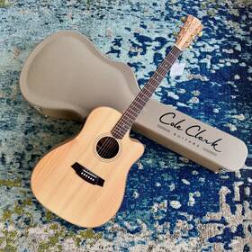 Fl2ec-bbr Cole Clark Dreadnought Acoustic-electric Guitar Bunya Blackwood Namm