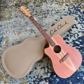 Fl2ec-lh-rdbl-ae Cole Clark Fl2ec-lh-rdbl Lefty Acoustic-elec Guitar Aa Redwood Blackwood Namm