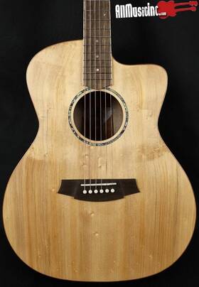 San1ec-bm Cole Clark Bunya Top Acoustic Electric Guitar With Gig Bag