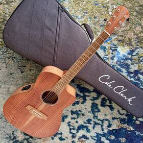Cole Clark San1ec-rdm Studio An1ec Acoustic Electric Guitar Redwood Maple Namm