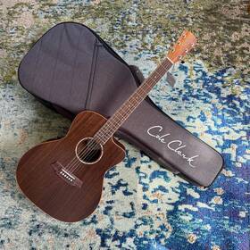 San1ec-rr Cole Clark Studio Acoustic-electric Guitar Rosewood Namm