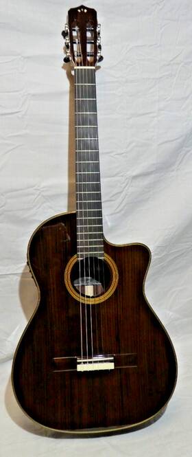 92209635 Cordoba Fusion 12 Rose Ii Classical Acoustic-electric Guitar