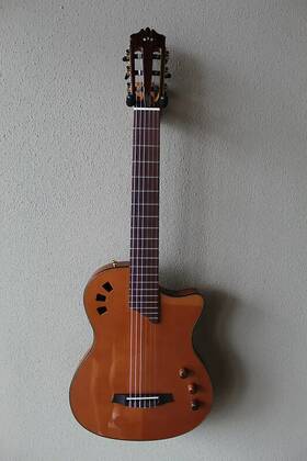 943728564398765983471215 Cordoba Brand New Stage Traditional Cedar Top Thinbody Acoustic/electric Guitar