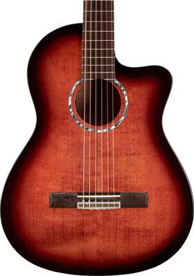 99-750-0010 Cordoba Fusion 5 Nylon-string Acoustic-electric Guitar - Edge Burst