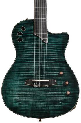 99-750-0350 Cordoba Stage Artist Nylon-string Acoustic-electric Guitar - Agave Burst